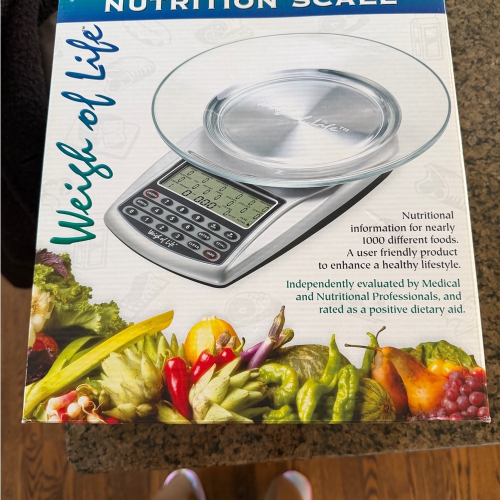 Food Scale by Weigh of Life Nutrition Scale NWT
